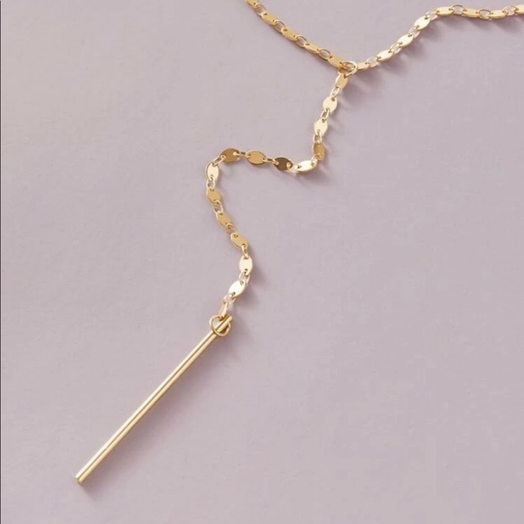 • Destiny • Bar Lariat Necklace - Picture 3 of 4